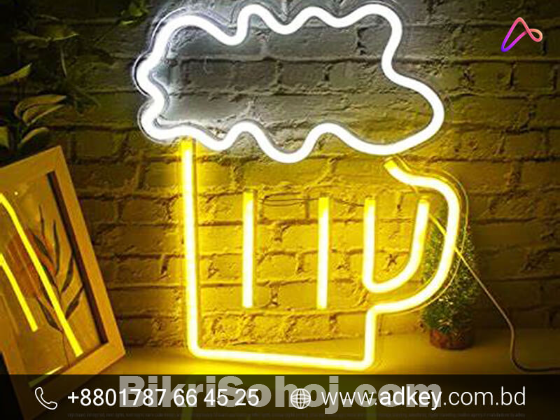 Best Neon Sign Designs Advertising in Dhaka BD